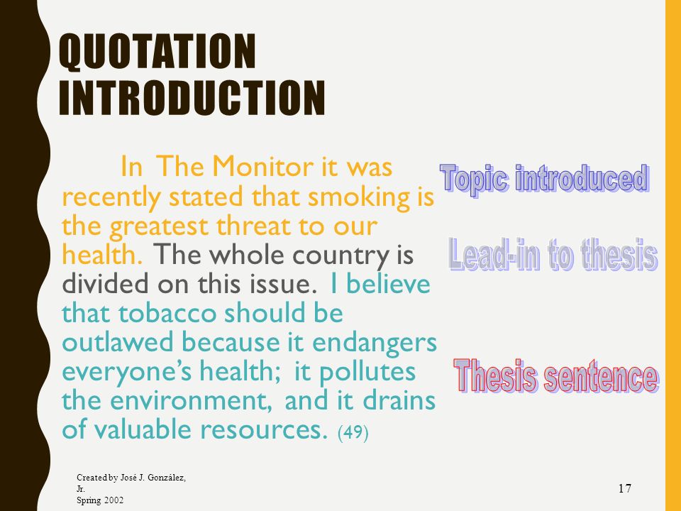 Should Smoking Be Banned Essay