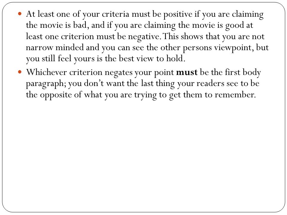 Evaluation Essay Examples On Movies