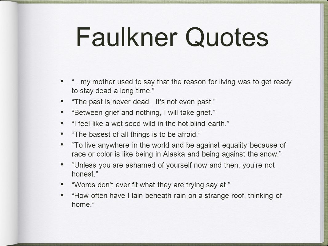 Quotes from barn burning by william faulkner