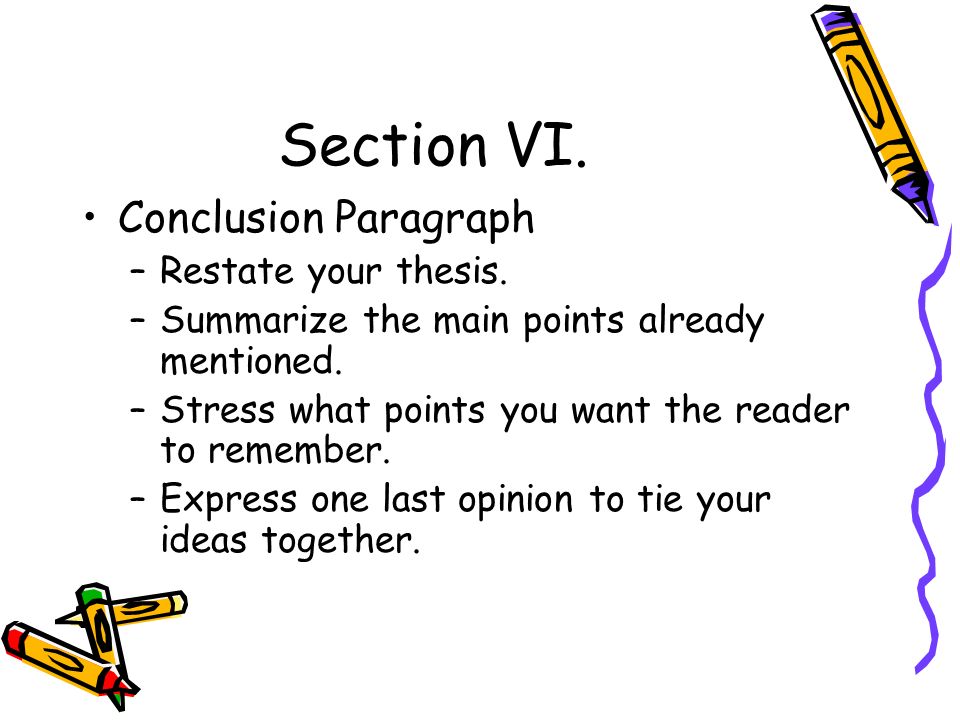 Conclusion Thesis