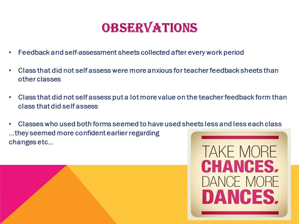 teacher feedback forms