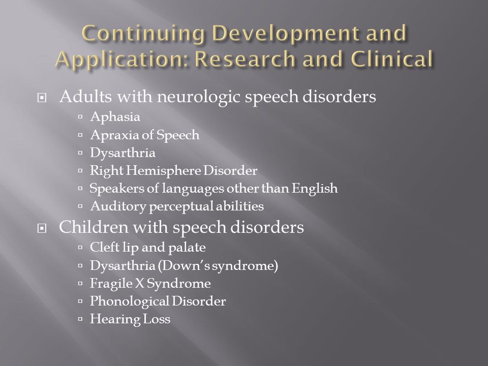 dysarthria and apraxia Apraxia & dysarthria are both considered motor speech disorders (notice speech versus aphasia--language) apraxia: main issue= planning & programming of motor. dysarthria and apraxia Apraxia & dysarthria are both considered motor speech disorders (notice speech versus aphasia--language) apraxia: main issue= planning & programming of motor.