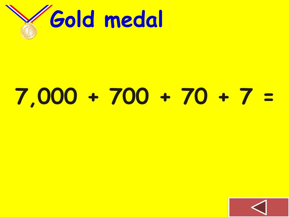 3, = Silver medal