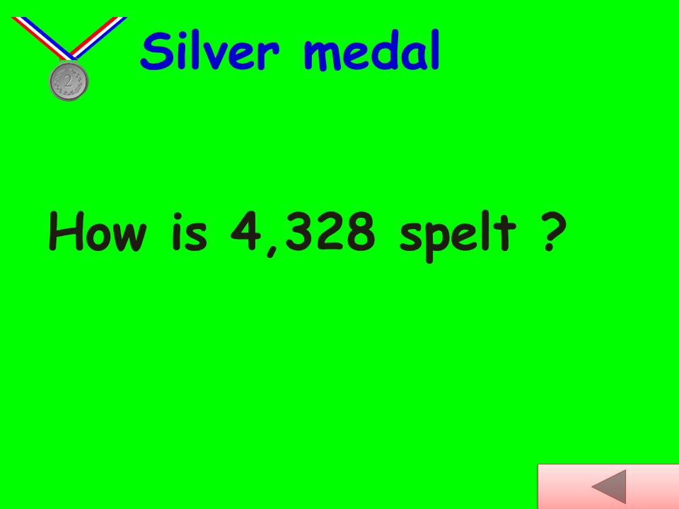 How is 112 spelt Bronze medal
