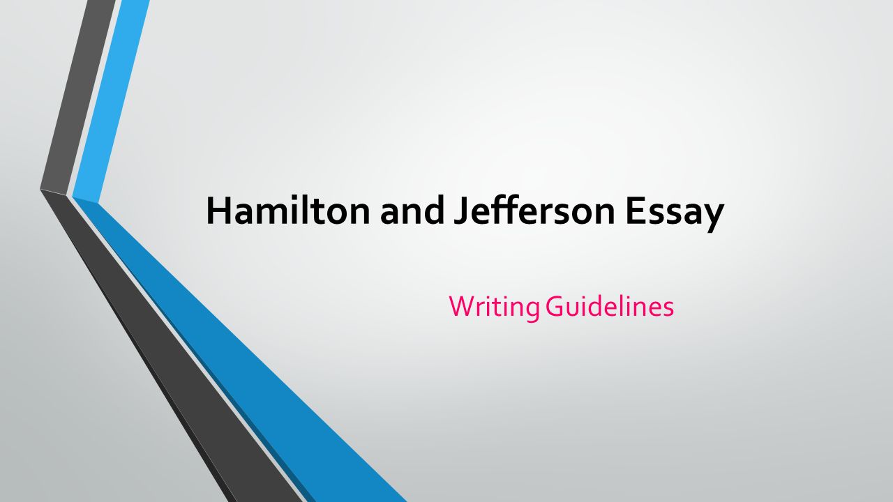 Basic guidelines to writing an essay