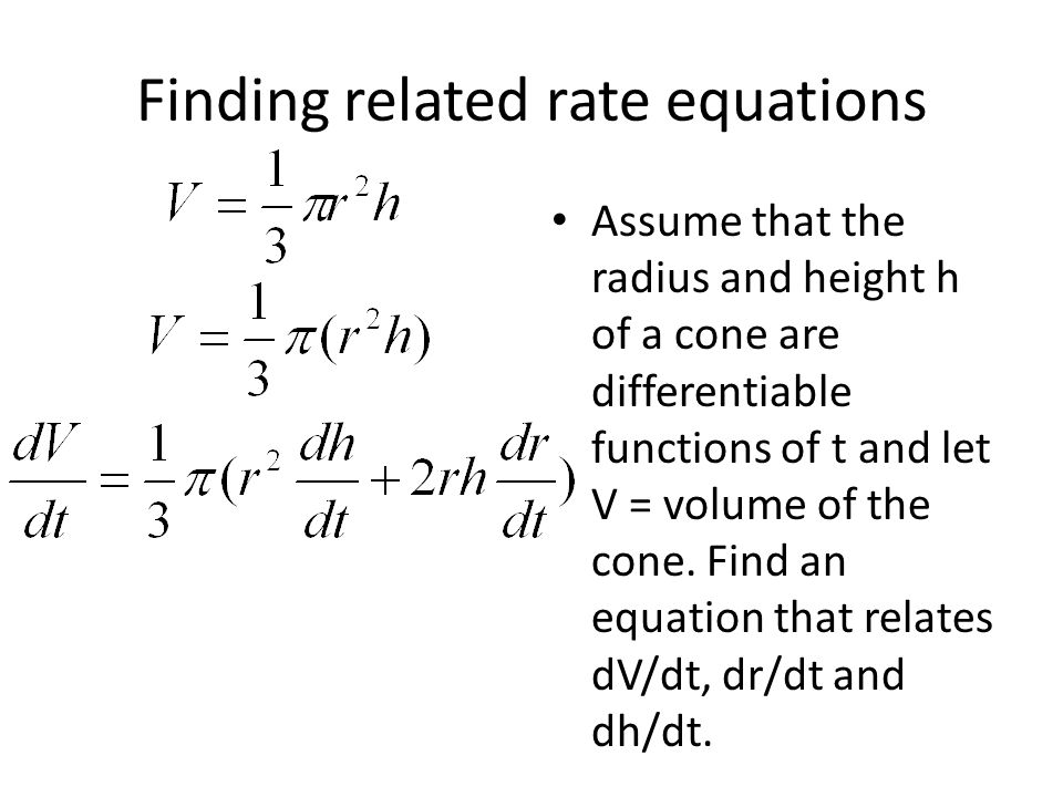 Volume Of A Cone Equation Talkchannels Drill Find The Derivative Of Following 2xy Y 2 X