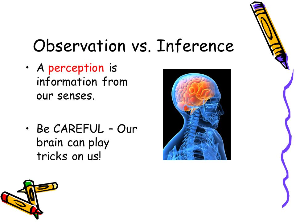 observation vs inference