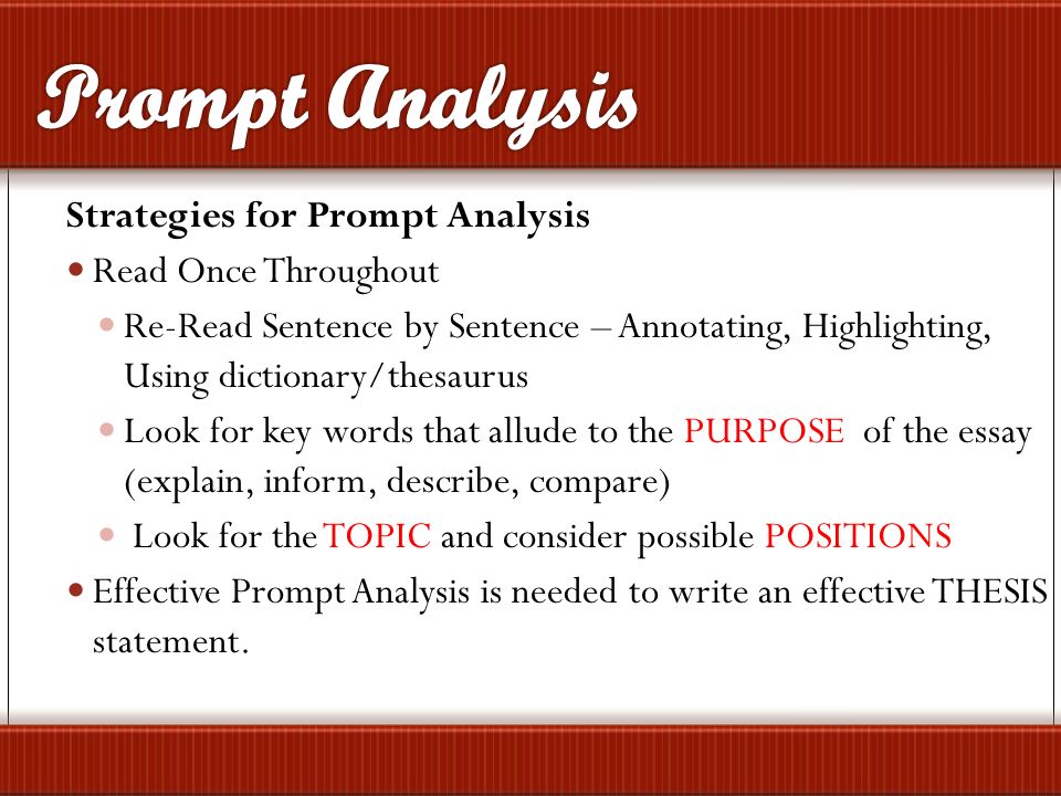 Write A Definition Essay