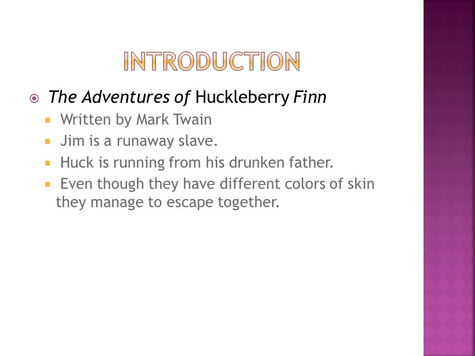 essay on huckleberry finn