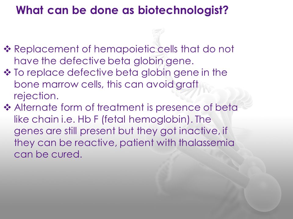What can be done as biotechnologist.