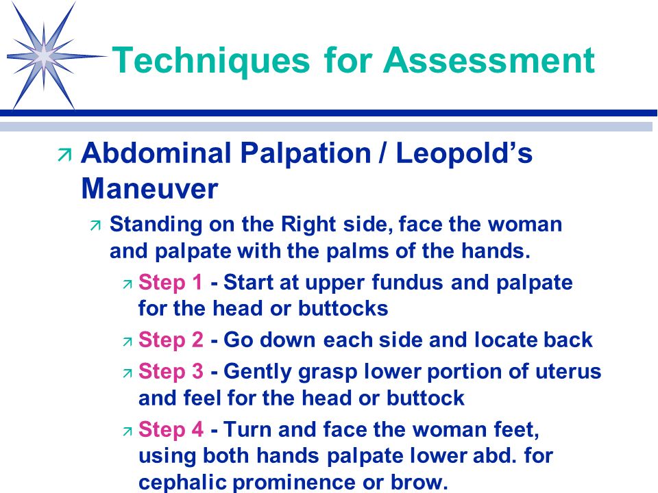 leopold maneuver