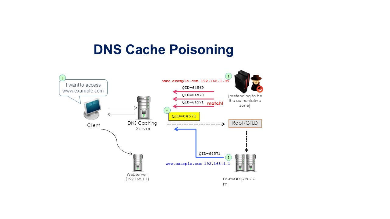 dns cache poisoning