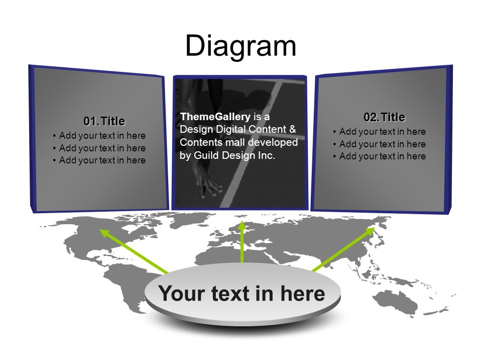 01.Title Add your text in here 02.Title Add your text in here ThemeGallery is a Design Digital Content & Contents mall developed by Guild Design Inc.