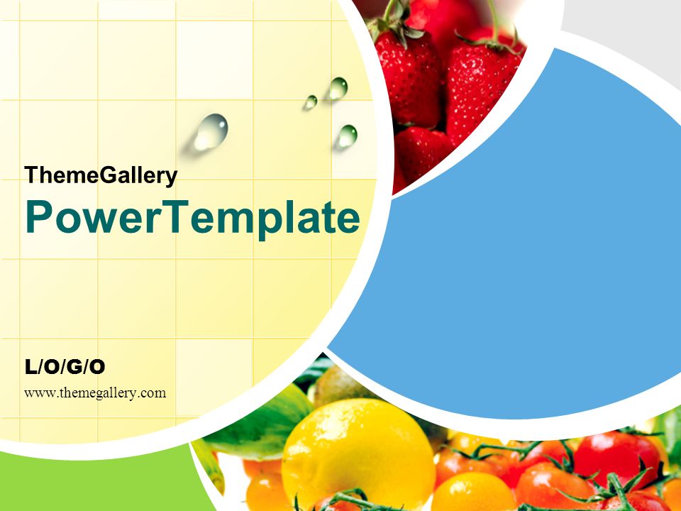 L/O/G/O ThemeGallery PowerTemplate
