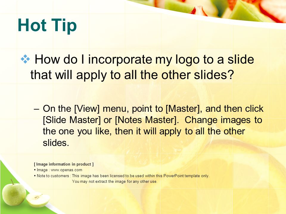 [ Image information in product ]  Image :    Note to customers : This image has been licensed to be used within this PowerPoint template only.