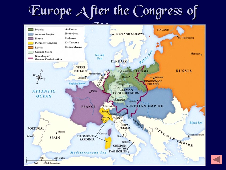 10 Europe After The Congress Of Vienna 10 Europe After The Congress Of Vienna