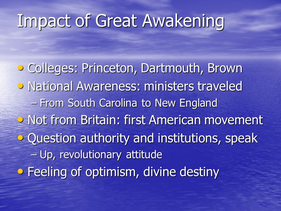 impact of second great awakening on impact of second great awakening on