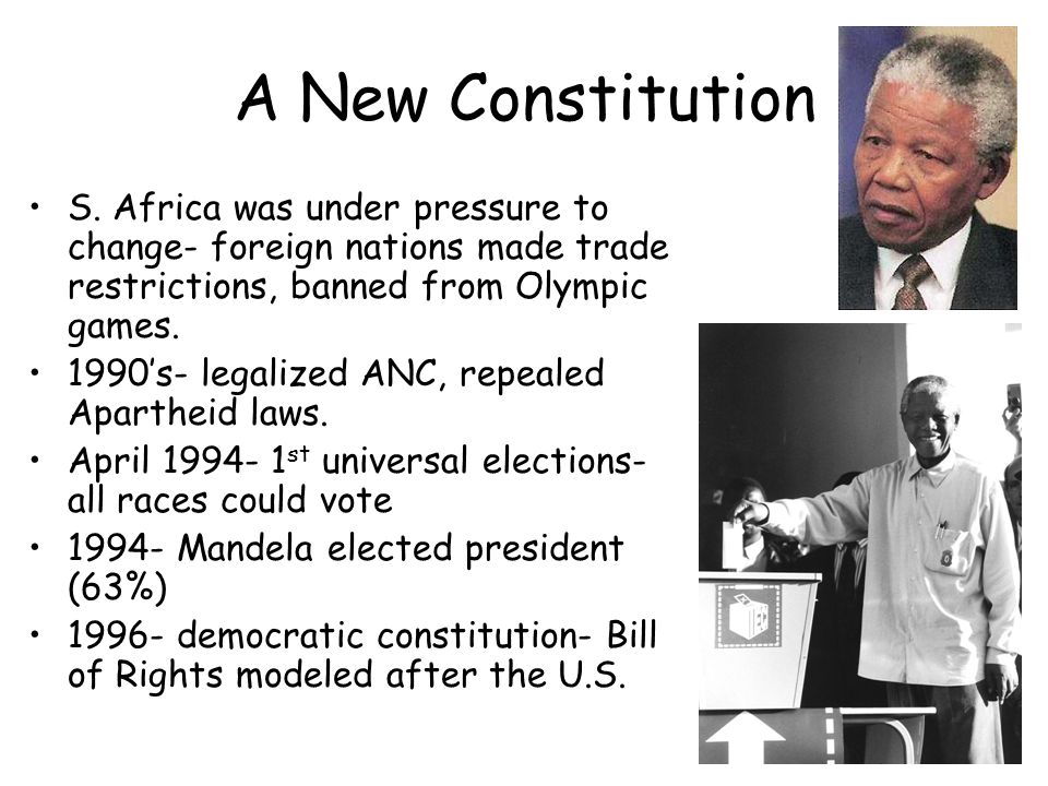 A New Constitution S.