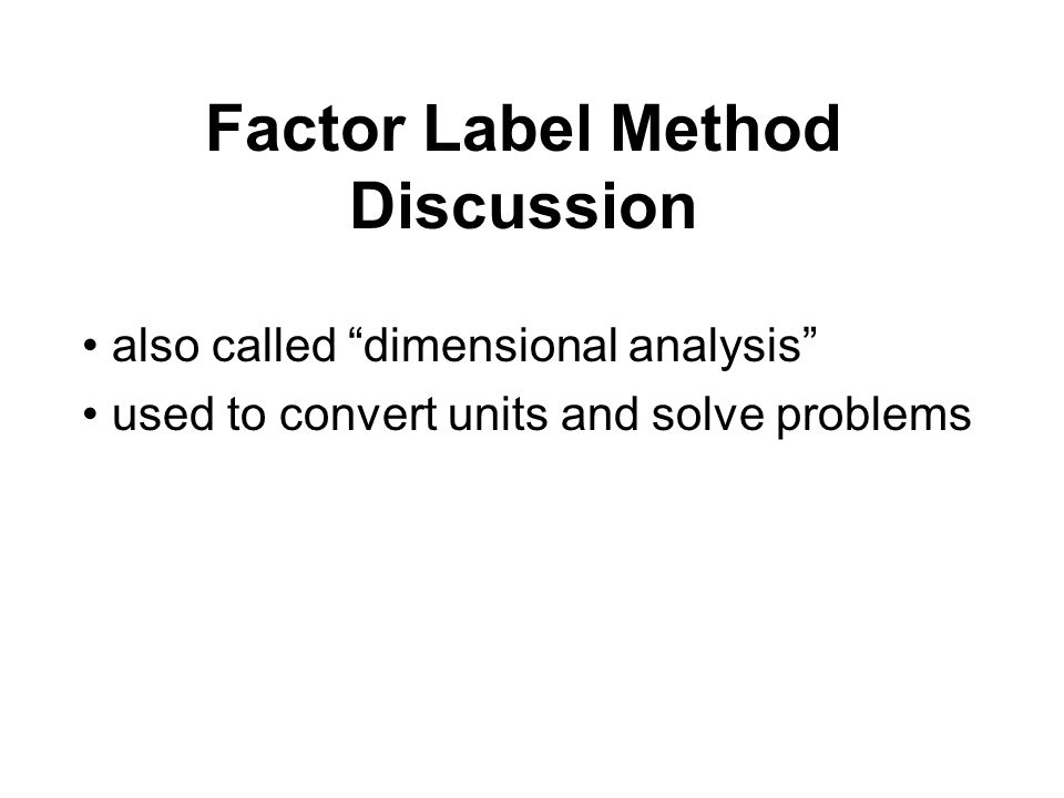 Dimensional analysis worksheets