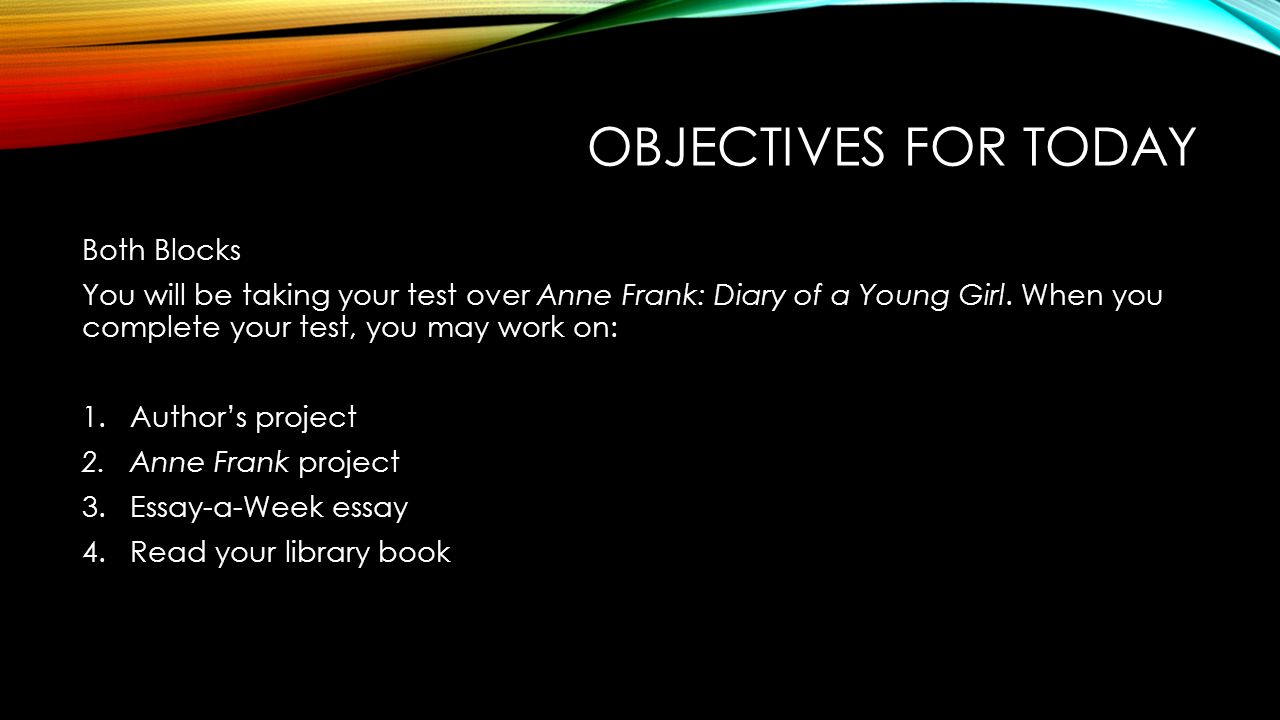 Anne Frank Essay
