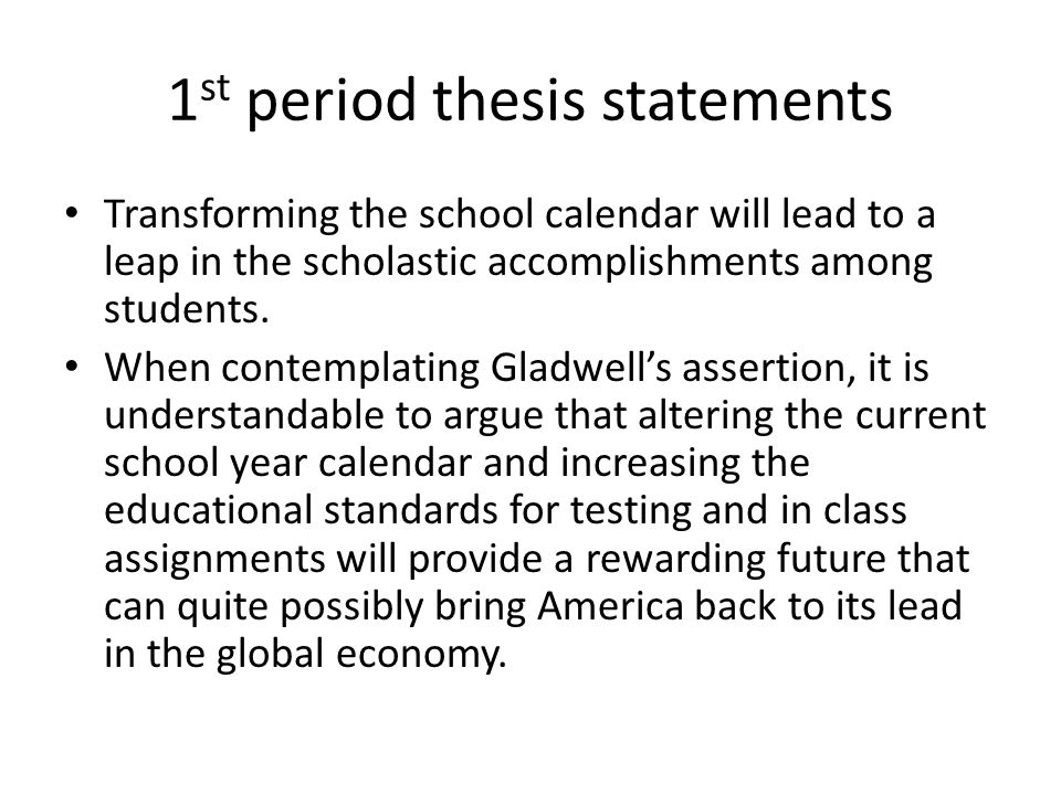 Dissertation Statement Of The Problem