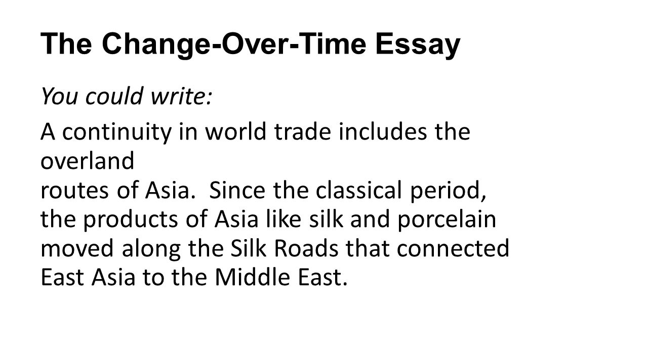 World trade essay