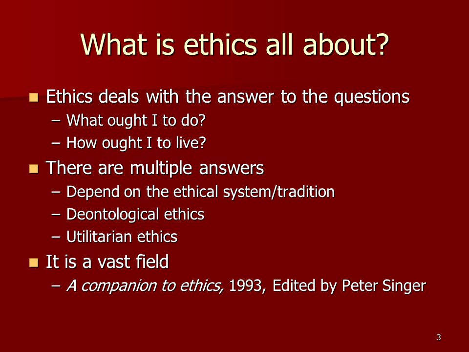 Research papers on professional ethics
