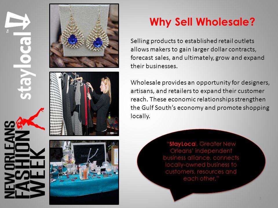 3 Why Sell Wholesale.