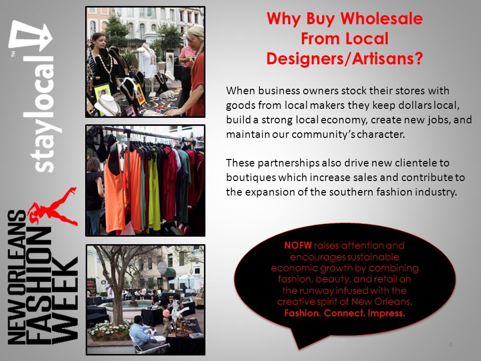 4 Why Buy Wholesale From Local Designers/Artisans.