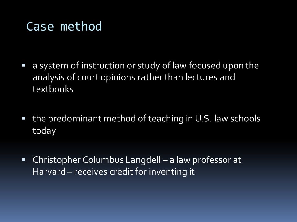 case study method law school An easy guide to case law what is a case study case studies provide a systematic method to accurately investigate information. case study method law school An easy guide to case law what is a case study case studies provide a systematic method to accurately investigate information.
