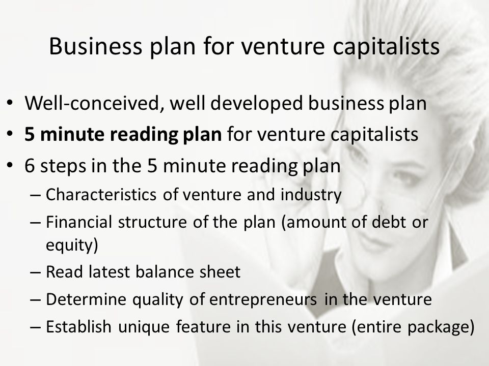 5 minute business plan