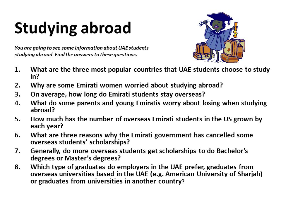 Advantages and disadvantages of studying abroad essay