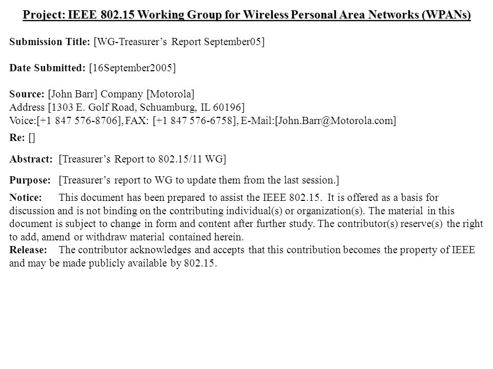 doc.: IEEE /0528r0 Submission September 2005 Dr.