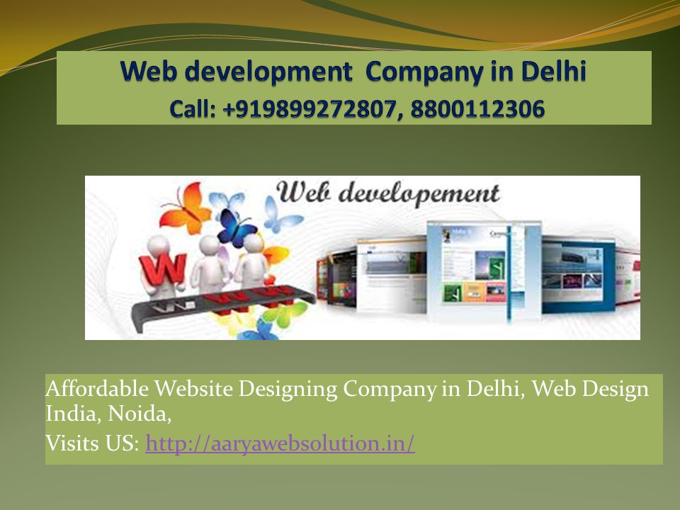 Affordable Website Designing Company in Delhi, Web Design India, Noida, Visits US: