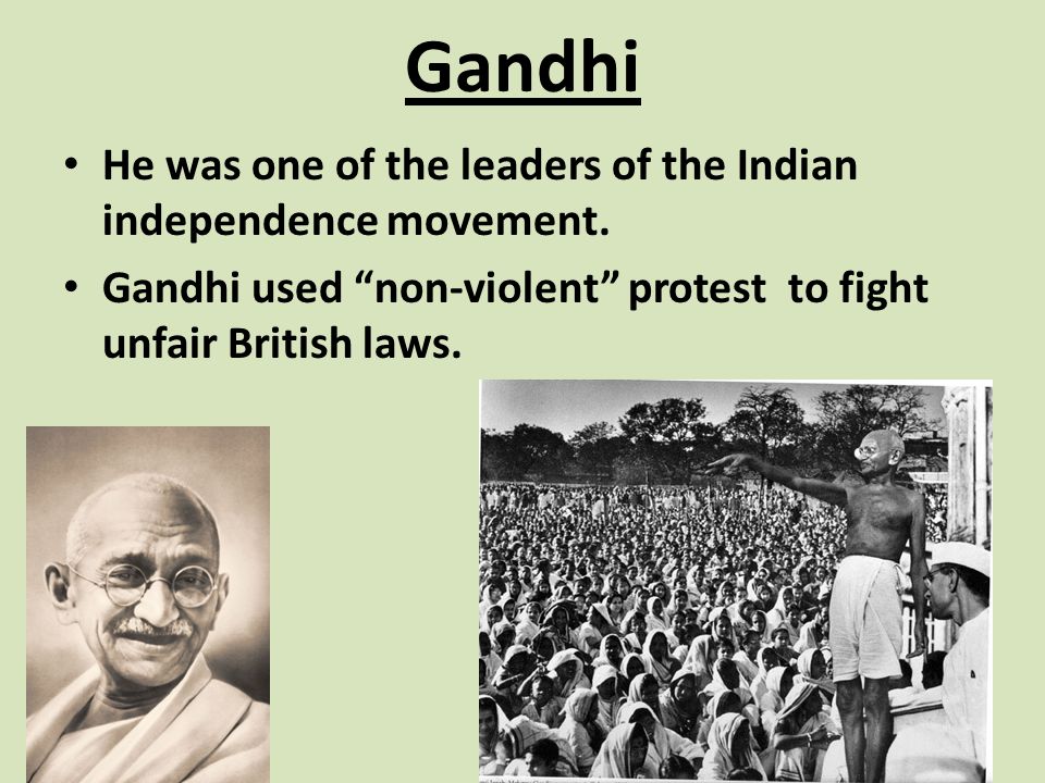 Gandhi nonviolent resistance essay