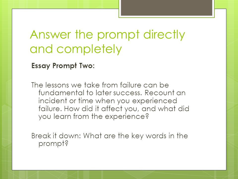 failure key success essay A version of this article appears in print on , on page sr1 of the new york edition with the headline: what drives success order reprints. failure key success essay A version of this article appears in print on , on page sr1 of the new york edition with the headline: what drives success order reprints.