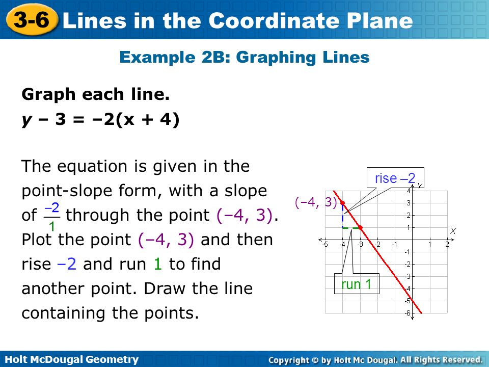 Plane Equation From 3 Points Talkchannels Holt Mcdougal Geometry 3 6 Lines In The Coordinate Plane Math Identifying Quadratic Equations From Points