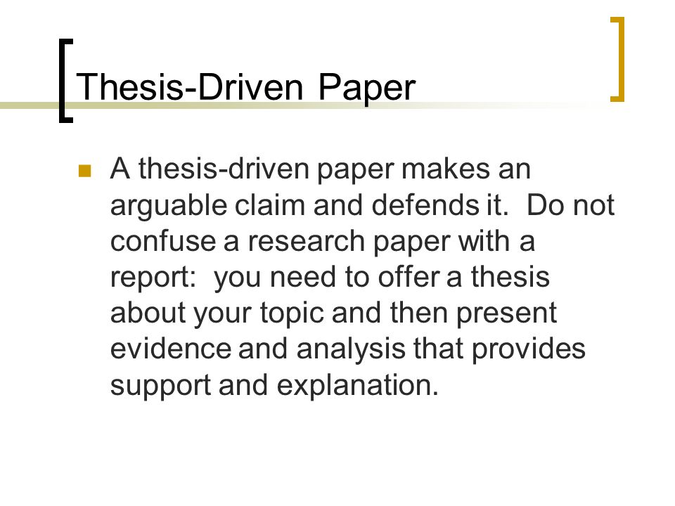 Interesting topics for thesis examples