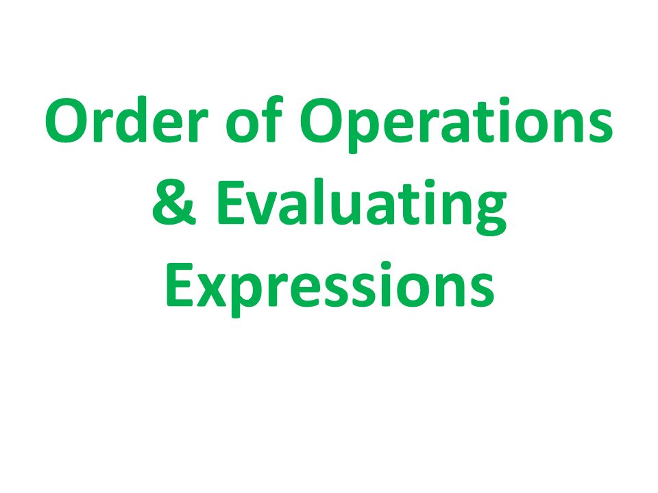 Algebra 1 Topic Notes Order Of Operations Evaluating Order Of Operations Evaluating Expressions 2 The Real Number System 3 Properties Numbers 4 Simplifying Radicals 5 Basic Exponent 6