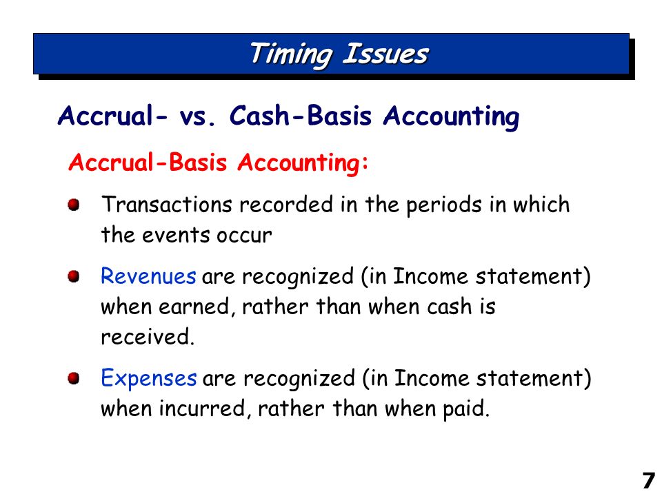 accural basis and cash basis accounting Learn the difference between the two primary accounting methods: cash-basis accounting and accrual-basis accounting. accural basis and cash basis accounting Learn the difference between the two primary accounting methods: cash-basis accounting and accrual-basis accounting.
