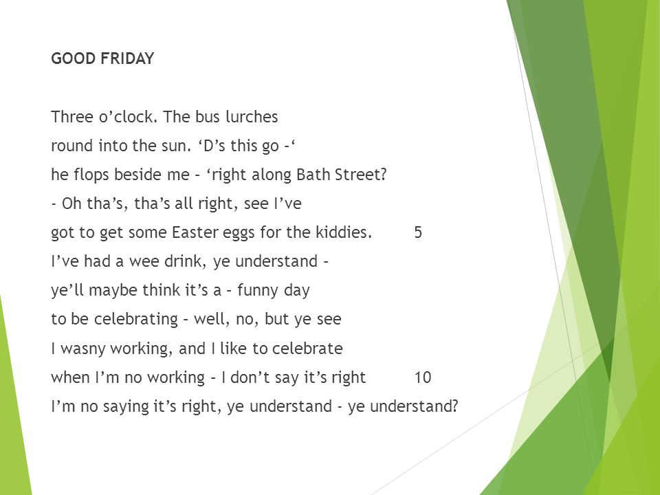 Good Friday. This Poem Describes A Real Life Encounter. Morgan Once - 960x720 - jpeg Poems On Good Friday