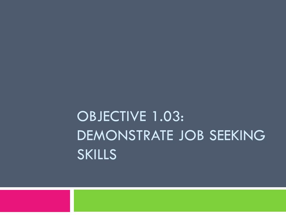 what skills did you demonstrate at this job