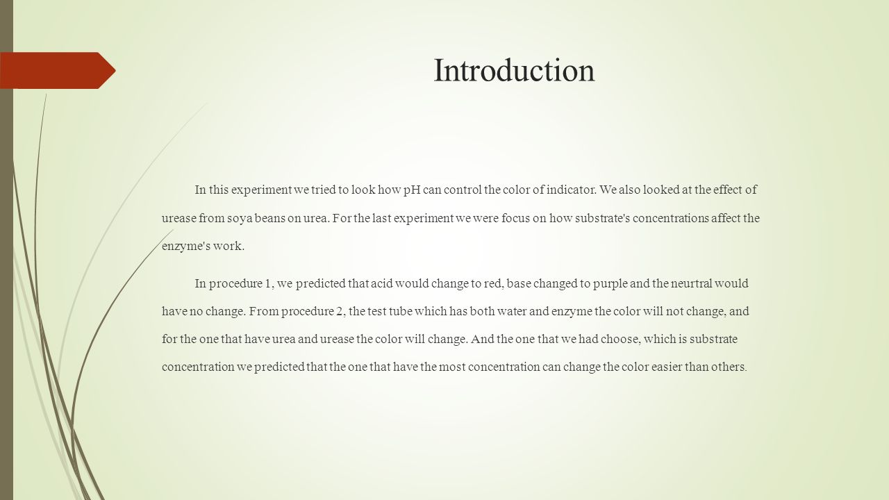 introduction aim of the experiment we 2 introduction (20 points) an introduction gives focus to the report similar to the purpose written in the lab notebook, but also should put the experiment into context and provide the reader with information necessary to understand the scientific basis of the experiment and the techniques used. introduction aim of the experiment we 2 introduction (20 points) an introduction gives focus to the report similar to the purpose written in the lab notebook, but also should put the experiment into context and provide the reader with information necessary to understand the scientific basis of the experiment and the techniques used.