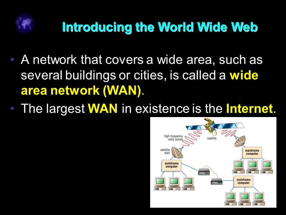 an introduction to the wide area network wan Introduction to wan, lan and vpn home network basics: lan, wan, vpn a network is a system of hardware and software wan - wide area network vpn. an introduction to the wide area network wan Introduction to wan, lan and vpn home network basics: lan, wan, vpn a network is a system of hardware and software wan - wide area network vpn.