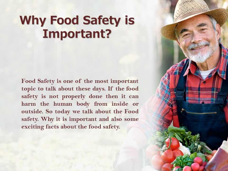 Why Food Safety is Important.
