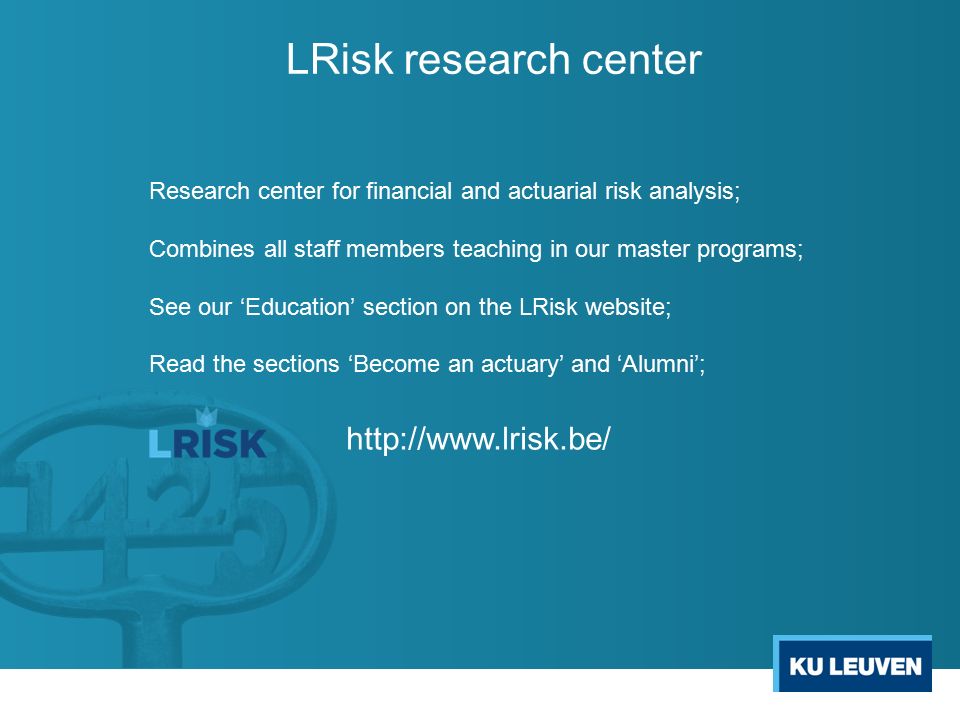 actuary programs