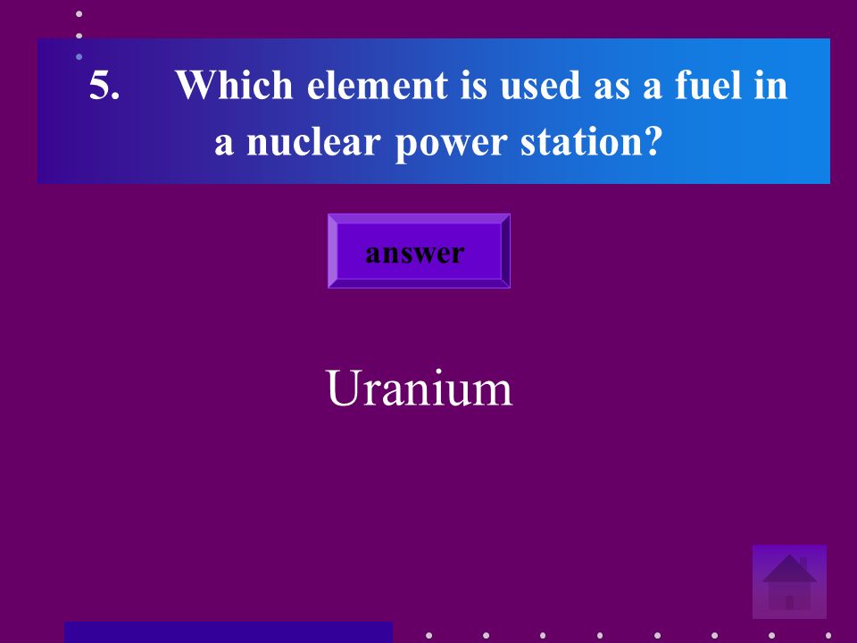 4. Name some possible environmental effects of nuclear power.