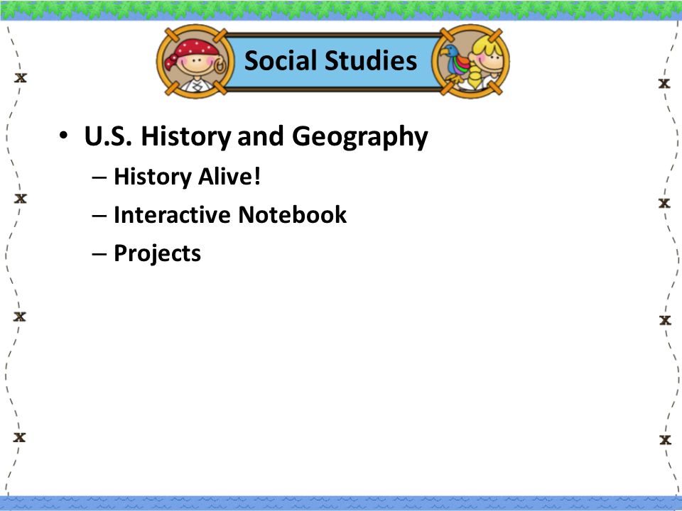 Social Studies U.S. History and Geography – History Alive! – Interactive Notebook – Projects