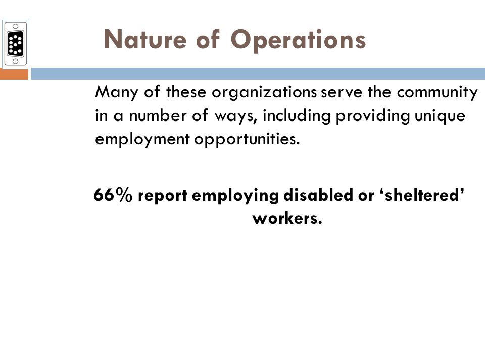 unique employment opportunities