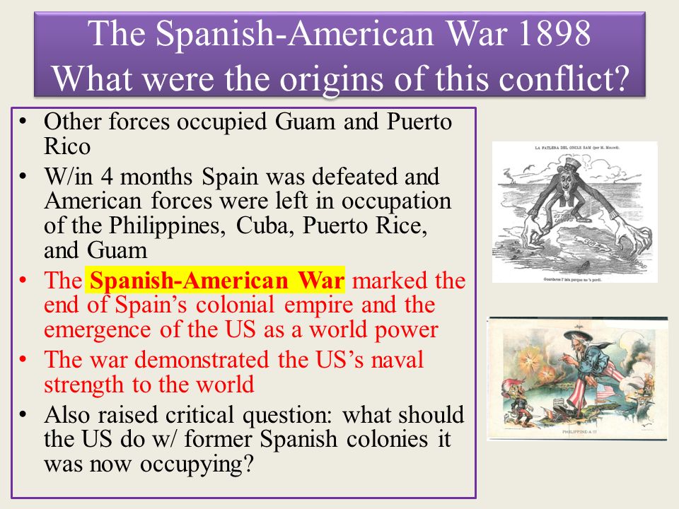an analysis of the description of the spanish american war The spanish-american war inquiry asks students to explain the causes of the war by evaluating the statement: the explosion of the uss maine caused the united states to invade cuba in 1898 the document set presents a variety of long and short-term causes that challenge the notion that the explosion of the maine singularly caused the. an analysis of the description of the spanish american war The spanish-american war inquiry asks students to explain the causes of the war by evaluating the statement: the explosion of the uss maine caused the united states to invade cuba in 1898 the document set presents a variety of long and short-term causes that challenge the notion that the explosion of the maine singularly caused the.
